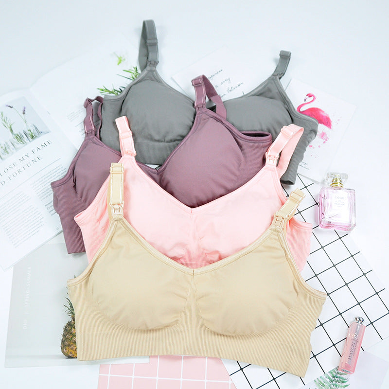 Seamless Maternity Nursing Bra