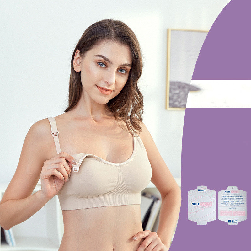Seamless Maternity Nursing Bra